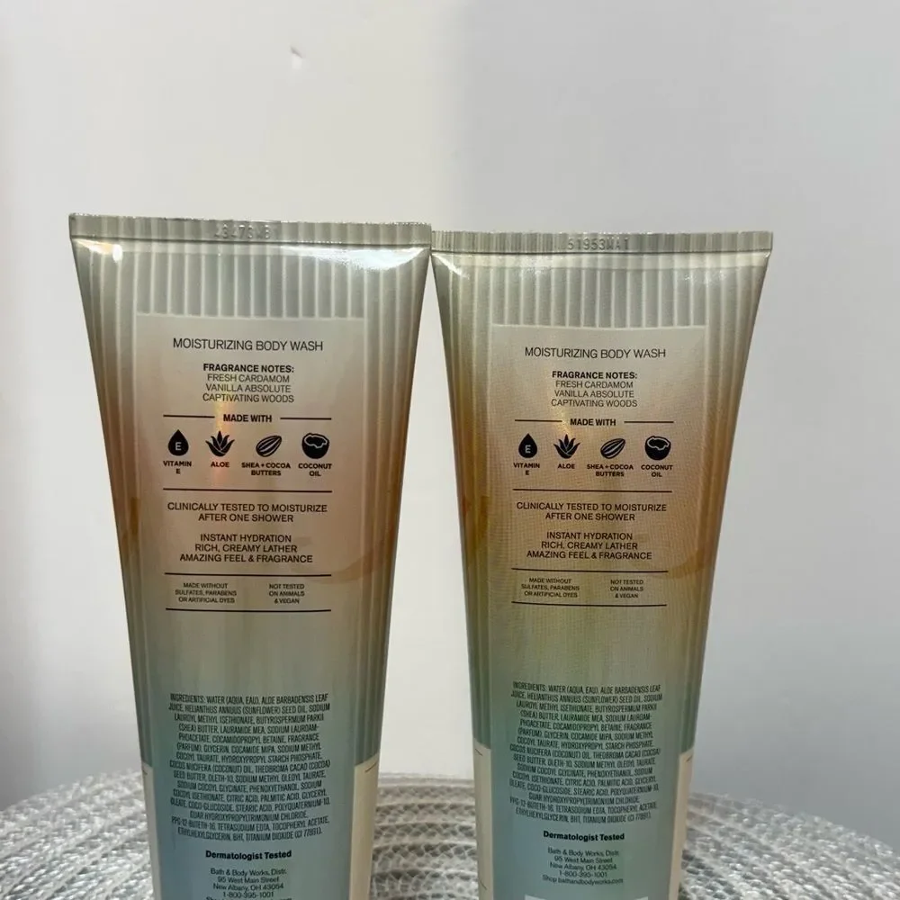 BBW Vanilla Romance Body Cream Set of 2 NWT